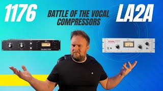 1176 or LA2A which compressor to use when mixing vocals [upl. by Ecirahc]