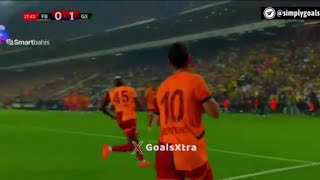 Dries Mertens Goal Fenerbahçe Vs Galatasaray 02 All Goals Results Extended Highlights [upl. by Ylrebmyk]