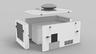 Generac compatible Standby Generator noise enclosures by Zombiebox [upl. by Dambro]