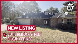 Spacious Home on Acreage Near Town  704 E Red Oak St Siloam Springs AR [upl. by Rivera41]