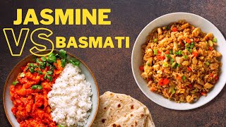 Basmati vs Jasmine Rice How to choose the best for fried rice curry paella amp instant pot [upl. by Gehlbach455]