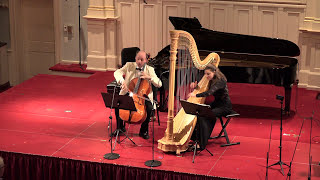 Gabriel Fauré  Morceau de Lecture for Cello and Harp 1897  arr Kibbey [upl. by Adierf961]