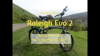 folding bike Raleigh Stowaway Evo 2 [upl. by Sterne]