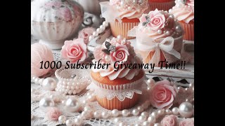 1000 Subscriber Giveaway Time to Enter [upl. by Reyna]