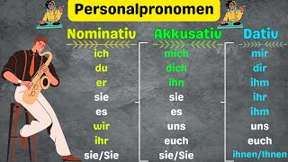 Master Personal Pronouns in German Nominative Accusative amp Dative 🗣🇩🇪 A1amp A2 Learn German Easily [upl. by Madigan]