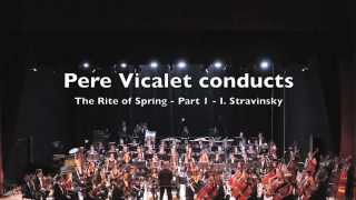 Pere Vicalet conducts Rite of Spring Part 1 live [upl. by Otsugua]