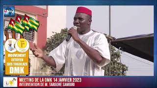 3ᵉ Partie MEETING DE LA DMK 14 JANVIER 2023  INTERVENTION DE M TARGONE SAMBIRI [upl. by Hgielrahc]