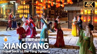 Xiangyang Hubei🇨🇳 A Tang Dynasty Time Travel Trip in Xiangyang 4K HDR [upl. by Hasen]