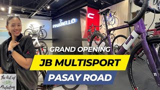 JB Multisport Pasay Road Grand Opening near Park Square One Makati Premium Bikes and Accessories 💙 [upl. by Lonnard]