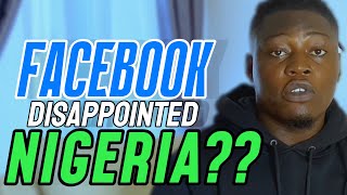 Facebook Disappointed Nigerians On Monetisation Eligibility [upl. by Ahsurej]