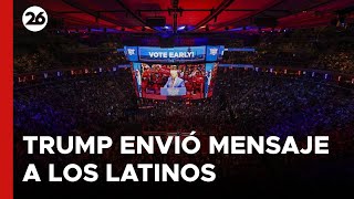 Trump envió un mensaje a los latinos y se desmarcó de los comentarios sobre Puerto Rico  26Global [upl. by Ainehta]