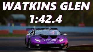 Watkins Glen Hotlap  SETUP  1424  Lamborghini Huracan GT3  Assetto Corsa Competizione v1821 [upl. by Teyut]