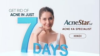 AcneStar Gel your AcneKaSpecialist  RaashiiKhannaOfficial  Hindi [upl. by Davidoff459]