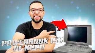 COMPREI um APPLE POWERBOOK 150 de 1994 funcionando [upl. by Hamid]