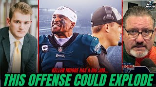 Eagles 2024 Offense Could be SCARY GOOD Zander Krause amp Dan Sileo Discuss Kellen Jalen amp more [upl. by Roz]