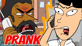 Crazy Indian Restaurant Prank animated  Ownage Pranks [upl. by Eirrok]