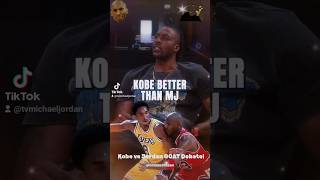 KOBE VS JORDAN GOAT DEBATE [upl. by Coffee975]