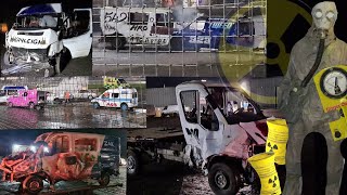 Van Banger Racing At Lochgelly Raceway 24th February 2024 Scotland2024 [upl. by Suixela730]