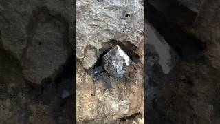 Herkimer diamond mining at Mohawk Valley A rockhounders paradise 💎 rockhounding quartzcrystals [upl. by Ophelia]