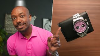 My Pink Tudor Black Bay Chrono – The Watch with Attitude [upl. by Shetrit869]