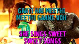 HINDI SONG  EK LADKI KI TUMHEENGLISH SUBTITLES [upl. by Moth]