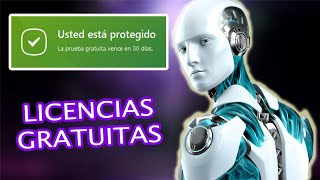 Generar y ACTIVAR Licencias para Antivirus ESET NOD32 y SMART SECURITY  LICENCIAS ORIGINALES 2024 [upl. by Ettenuahs]