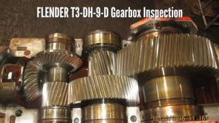 FLENDER T3 DH 9 D Gearbox Inspection [upl. by Hedwiga]