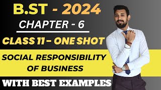 Social responsibility of business  Chapter 6  One Shot  Class 11  Business studies [upl. by Artair]