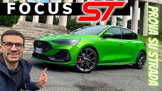 Nuova Ford Focus ST 23 EcoBoost 280CV  PIÙ GREEN DI COSÌ 💚  Prova su strada [upl. by Leoni950]