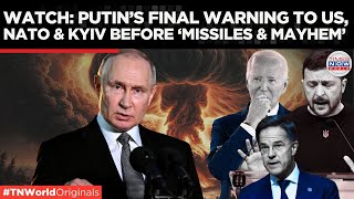 Putins Address To The Nation and GRAVE Warning to the West with New Oreshnik Missiles  TN World [upl. by Annora894]