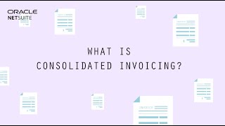 Consolidated Invoicing Meaning amp Benefits [upl. by Katharina192]