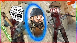 🔴Hide and seek►დამალობანა👈ბევრს იცინებთ TROLL😈 [upl. by Dnomrej]