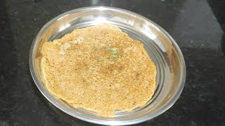 Instant Dosa  Wheat flour Recipe  Breakfast Recipe  Instant Dosa in 5mints [upl. by Carothers827]