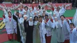 Spread the Love Around from SISTER ACT THE MUSICAL Macys Thanksgiving Day Parade 2011 [upl. by Olegna]