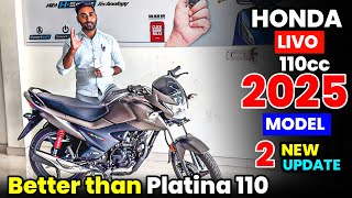 एक दम नए look 👀 All New Honda livo 110cc 202425 Model 2New Updateprice amp Mileage Honda livo 110 [upl. by Eimat]