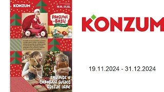 Konzum katalog HR  1911  31122024 [upl. by Ahseat467]