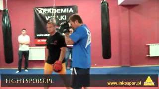 Mariusz Pudzianowski vs Aleksander Emelianenko  trening [upl. by Anaehs420]