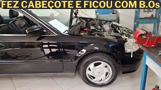 Honda Civic 1999 2º Dono 251 Mil Km  Fez o Cabeçote e o Motor Ficou Cheio de Vazamentos e Ruídos 😨 [upl. by Nai683]