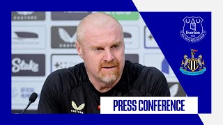 EVERTON V NEWCASTLE UNITED  Sean Dyches press conference  GW7 [upl. by Eustazio]