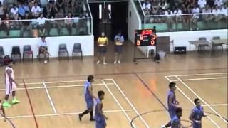 A Boys Bball Final 18 May 12  HCI v AJC Q1 [upl. by Schlenger17]