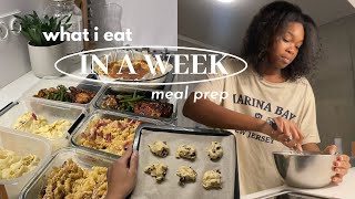 Une semaine dans mes repas étudiant 🥗🥙I Meal prep idées recettes étudiante petit budget [upl. by Swenson]