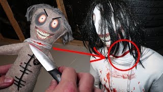 DO NOT MAKE A JEFF THE KILLER VOODOO DOLL AT 3AM I DID THIS TO HIM [upl. by Fradin242]