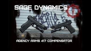 Agency Arms 417 Compensator [upl. by Aiynat]