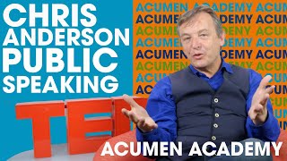 Chris Andersons Master Class on Public Speaking — TED Curator [upl. by Atsirhc]