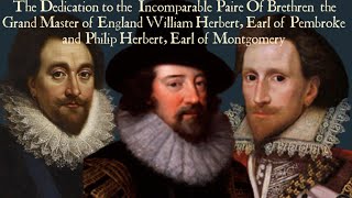 The Dedication to the ‘Incomparable Paire Of Brethren’ William and Philip Herbert [upl. by Rafaelle]