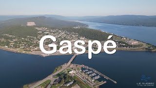 Ville de Gaspé Gaspésie Québec Canada Survol par Drone Production cinématique 4K [upl. by Mohammad]