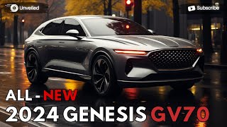 2024 Genesis GV70 Restyling One Of The Best Luxury Compact SUV [upl. by Anires]