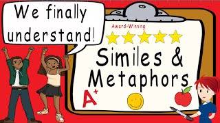 Similes and Metaphors  Award Winning Similes and Metaphors Teaching Video  New [upl. by Eadmund]