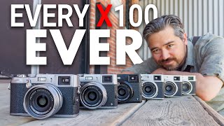 Reviewing EVERY Fujifilm X100 Camera Ever [upl. by Shiller717]