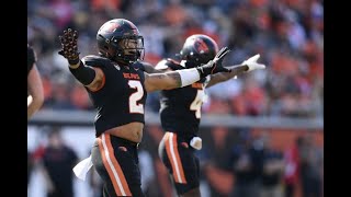 Calvin Hart Jr  Linebacker  Oregon State  2023 Highlights  2024 NFL Draft [upl. by Kwabena]